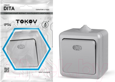 Выключатель Tokov Electric TKL-DT-V1I-C06-IP54