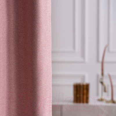 Комплект штор Pasionaria Лаура 400x230 с подхватами (розовый)