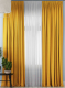 Комплект штор Pasionaria Блэкаут 480x230 с подхватами (желтый) - 