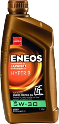 Моторное масло Eneos Hyper-B 5W30 / EU0035401N (1л)