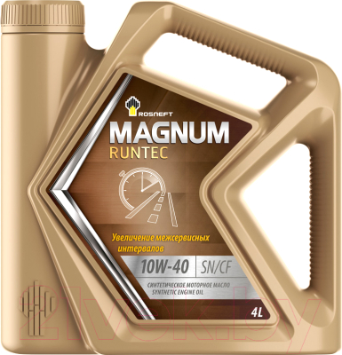 Моторное масло Роснефть Magnum Runtec 10W40 (4л)