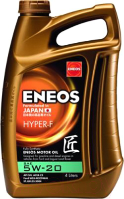 Моторное масло Eneos Hyper-F 5W20 / EU0031301N (4л)