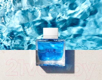 Парфюмерный набор Antonio Banderas Blue Seduction For Men Туалетная вода+Бальзам после бритья (50мл+75мл)