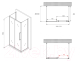 Миниатюра изображения товара Душевой уголок Abber Schwarzer Diamant AG30170H-S50-S50