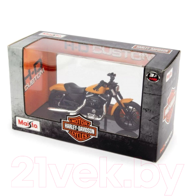 Масштабная модель мотоцикла Maisto Harley Davidson 2014 Sportster Iron 883 39360 / 20-19137