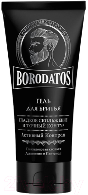 Изображение товара Гель для бритья Borodatos Активный контроль (75мл, туба)