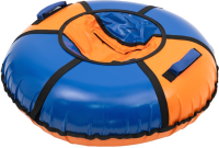 Тюбинг-ватрушка KMS sport 100см (оранжевый/синий) - 