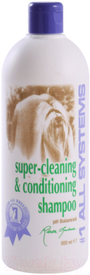 Шампунь для животных 1 All Systems Super-Cleaning&Conditioning суперочищающий (500мл)