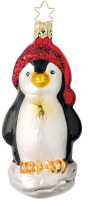 Елочная игрушка Inge's Christmas Animals Around The World. Пингвин-Санта / 10007S005 - 
