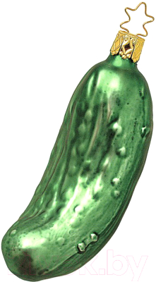 Елочная игрушка Inge's Christmas Legend Of The Pickle. Огурец / 10617S001