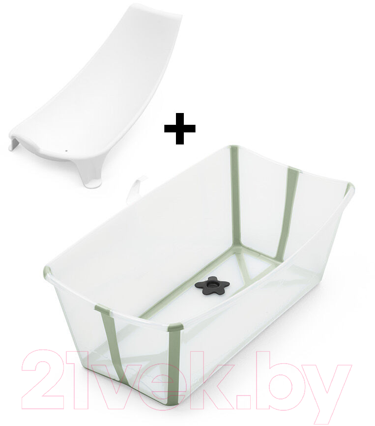 Ванночка детская Stokke Flexi Bath Bundle с горкой