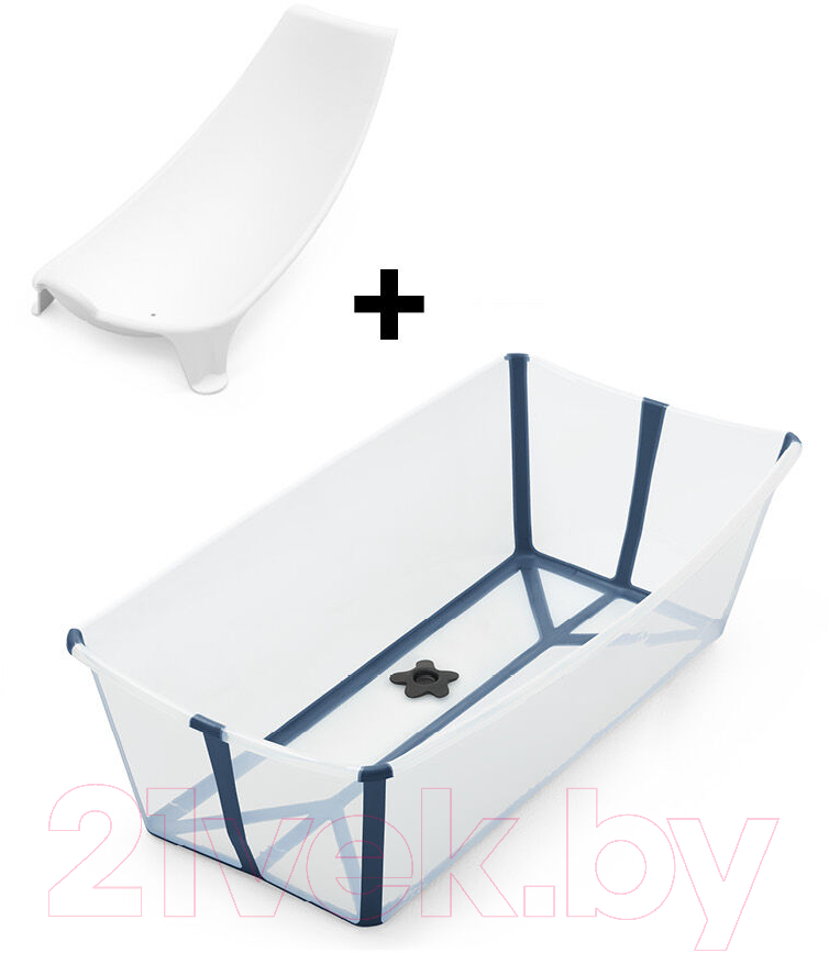 Ванночка детская Stokke Flexi Bath Макси Bundle с горкой