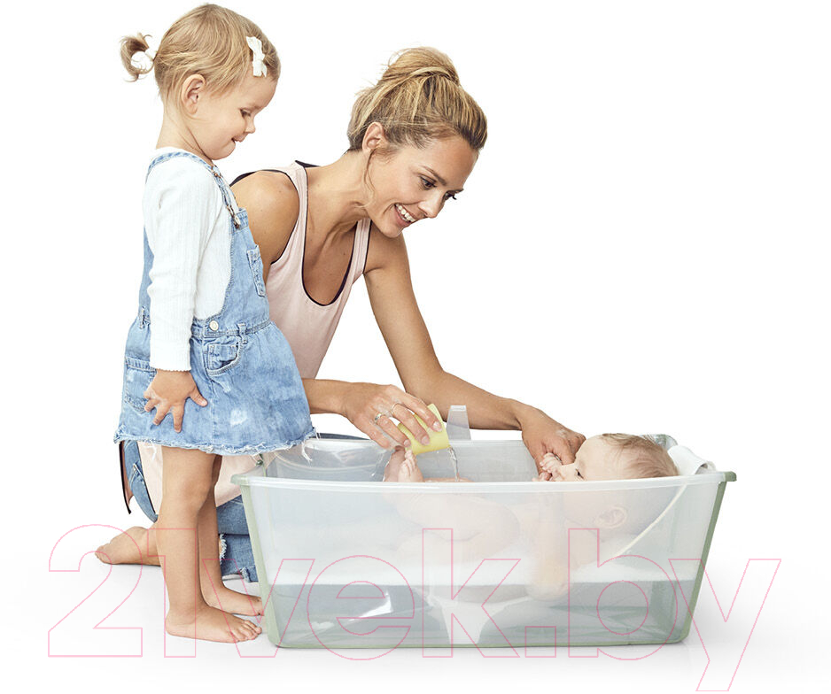 Ванночка детская Stokke Flexi Bath Макси Bundle с горкой