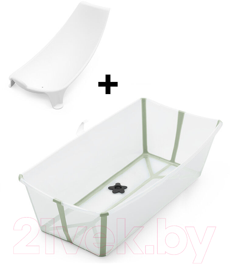 Ванночка детская Stokke Flexi Bath Макси Bundle с горкой