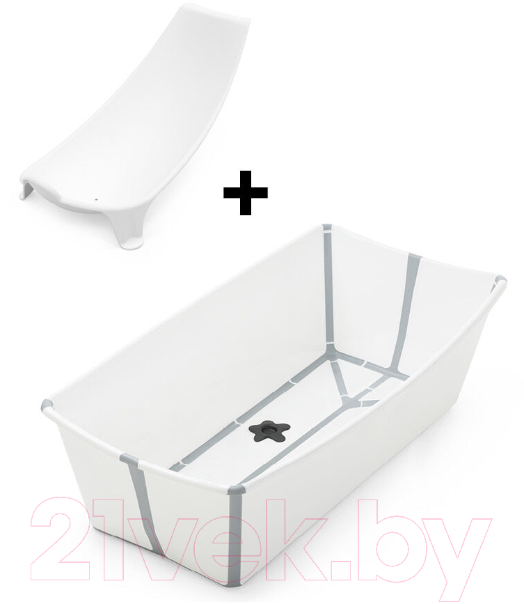 Ванночка детская Stokke Flexi Bath Макси Bundle с горкой