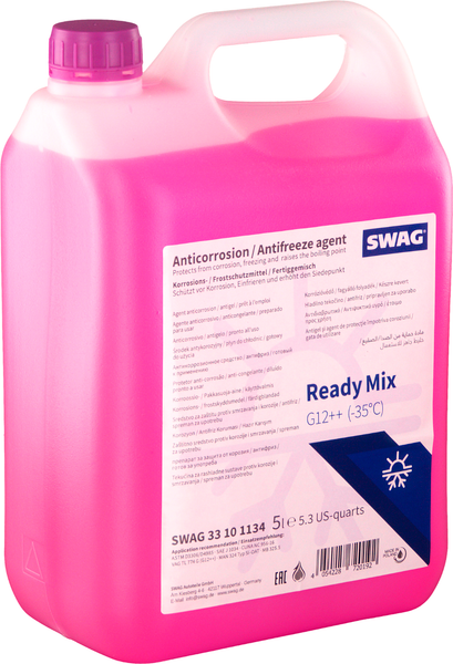 Антифриз Swag G12++ -35 / 33101135 (10л, фиолетовый)