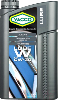 Моторное масло Yacco Lube W 0W30 (2л)