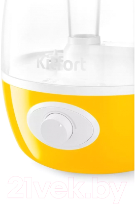 Ультразвуковой увлажнитель воздуха Kitfort KT-2888-1 (белый/желтый)
