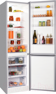 Холодильник с морозильником Nordfrost NRB 154 S