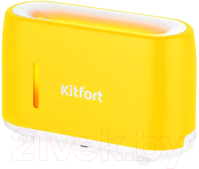 Аромадиффузор электрический Kitfort KT-2887-1 (белый/желтый)