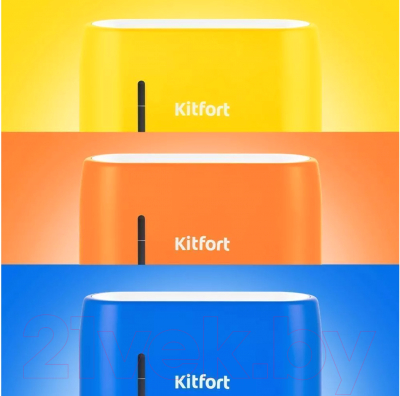 Аромадиффузор электрический Kitfort KT-2887-2 (белый/оранжевый)