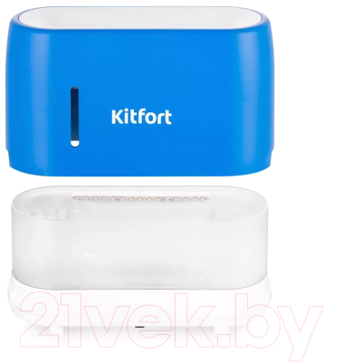Аромадиффузор электрический Kitfort KT-2887-3 (белый/синий)