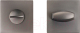 Фиксатор дверной защелки Аллюр АРТ BK-S2 MBN (графит) - 