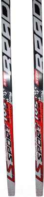 Комплект беговых лыж STC Step 0075 185/145 +/-5см (красный)