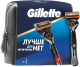 Набор для бритья Gillette Fusion ProGlide Power Станок+1 кассета+Премиальная косметичка - 