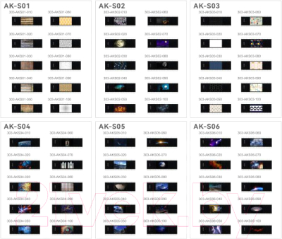 Набор слайдов для осветителя Godox AK-S / 30266