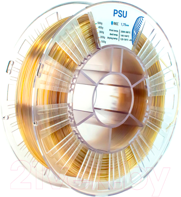 Пластик для 3D-печати REC Psu 1.75мм 250г / rr1z2122 (натуральный)