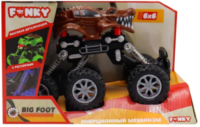 Автомобиль игрушечный Funky Toys Внедорожник / FT97946 (коричневый)
