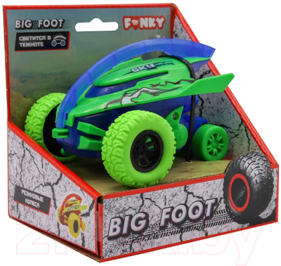 Автомобиль игрушечный Funky Toys Акула Граффити / FT9788-2 (зеленый)