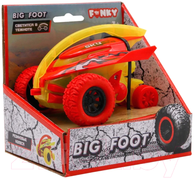 Автомобиль игрушечный Funky Toys Акула Граффити / FT9788-1 (красный)