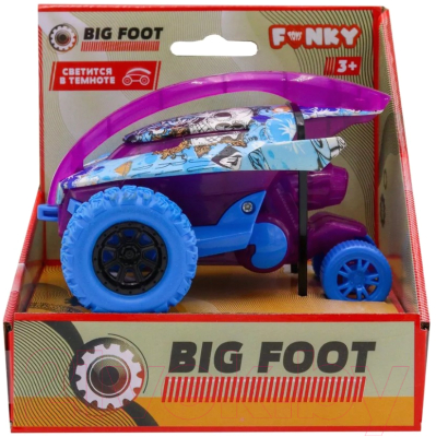 Автомобиль игрушечный Funky Toys Граффити Акула / FT9790-3 (синий)