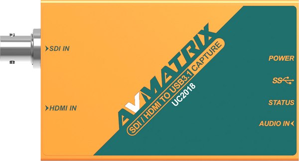 Устройство видеозахвата Avmatrix Ttix UC2018 сигнала SDI/HDMI в USB / 29714