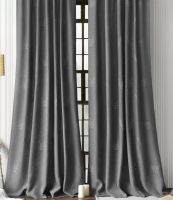 Комплект штор Pasionaria Лука 290x230 с подхватами (серый) - 