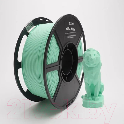 Пластик для 3D-печати eSUN ePLA-Matte Filament / т0036265 (1.75мм, 1кг, моранди зеленый)
