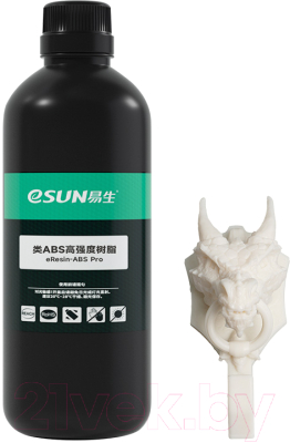 Фотополимерная смола для 3D-принтера eSUN eResin-ABS Pro / т0036269 (500г, white)