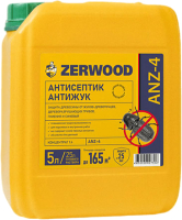 Антисептик для древесины Zerwood Антижук ANZ-4 концентрат (5л) - 