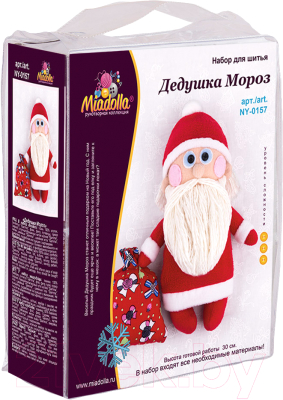 Набор для шитья Miadolla Дедушка Мороз / NY-0157