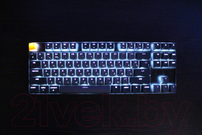 Клавиатура Keychron K8 Grey White LED подсветка Gateron G Pro Red Switch / K8-A1-RU