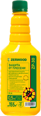 Очиститель Zerwood ZP-30 концентрат (500мл)
