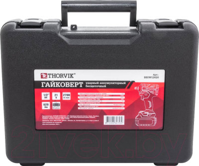 Изображение товара Аккумуляторный гайковерт Thorvik BBIW12620