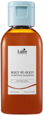 Шампунь для волос La'dor Root Re-Boot Purifying Ginger & Apple (50мл)