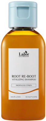 Шампунь для волос La'dor Root Re-Boot Vitalizing Propolis & Citron (50мл)