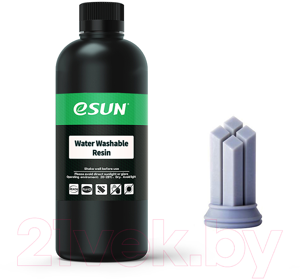 Фотополимерная смола для 3D-принтера eSUN Water Washable Resin For LCD / т0034859