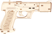 Пистолет игрушечный Три совы Пистолет резинкострел / ДКНС020 (58эл) - 