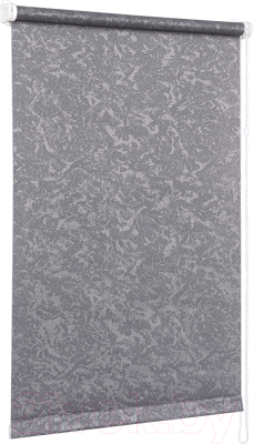 Рулонная штора Delfa Сантайм Жаккард Венеция СРШ-01 МД 29508 (34x170, темно-серый)