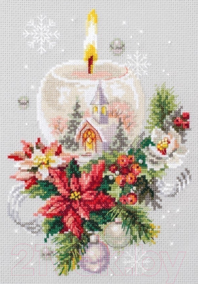 Набор для вышивания Чудесная игла Рождественская свеча / 100231